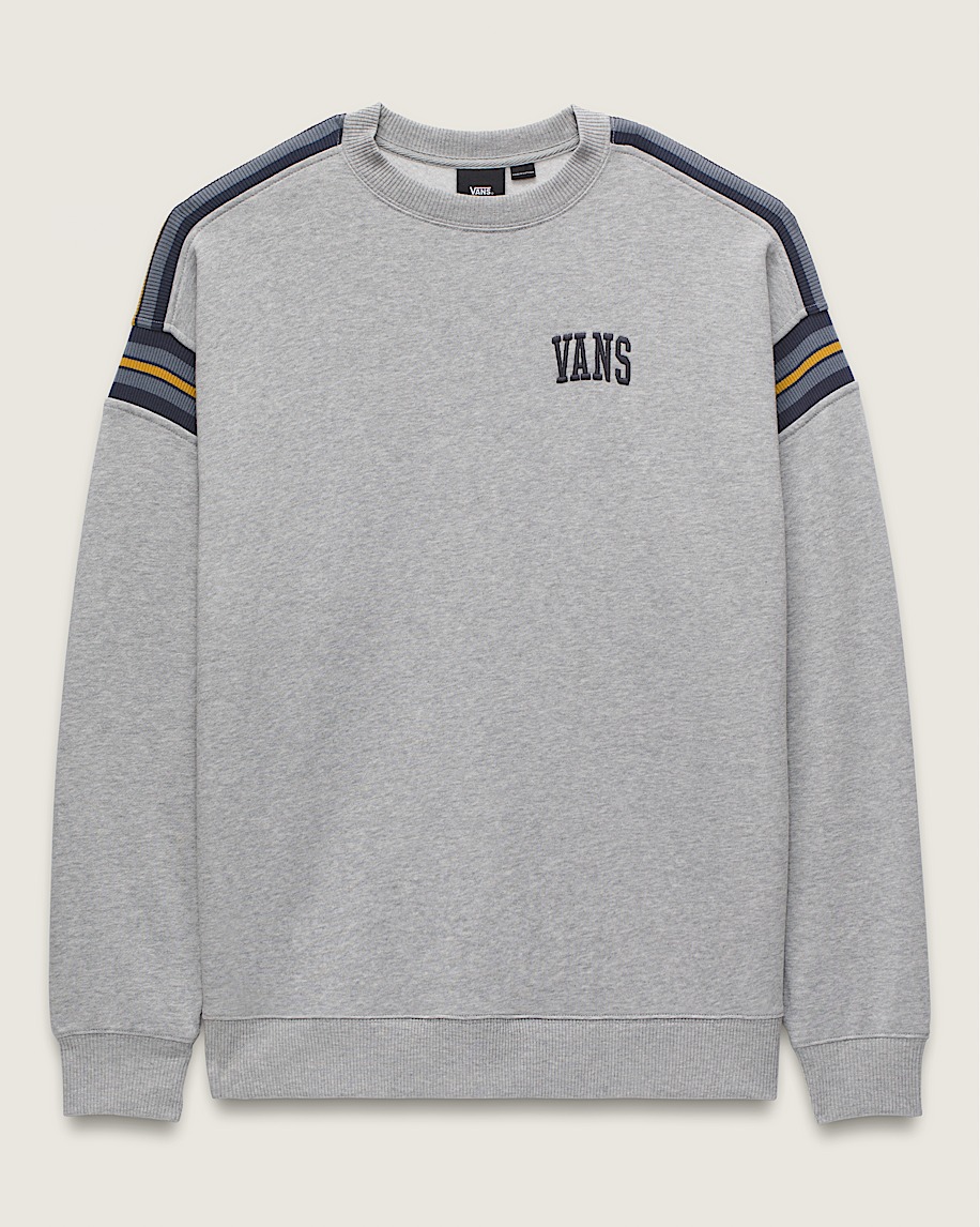 Stadium Crew Sweatshirt en Heather Grey | Vans CA