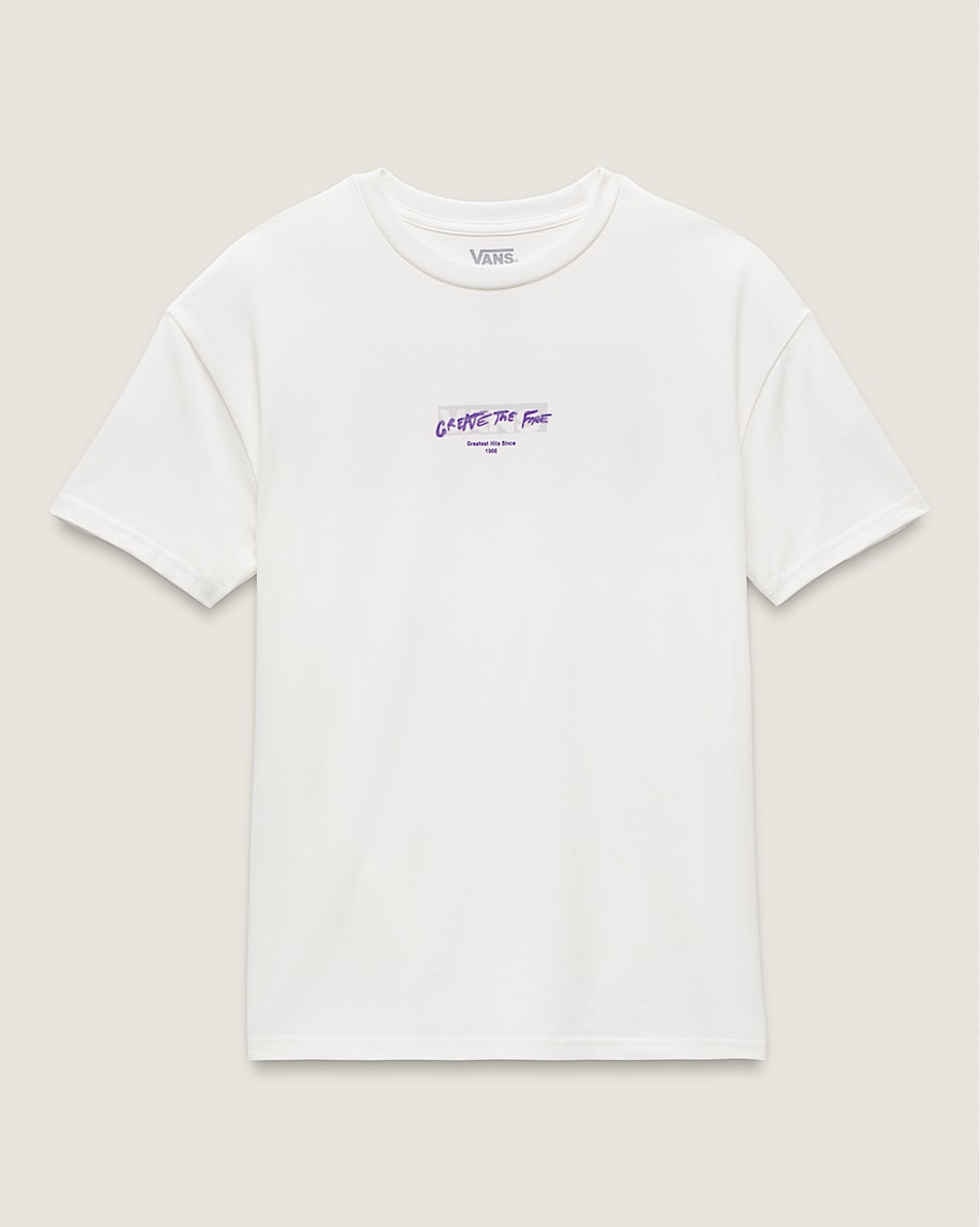 Firemade TShirt VANS White  Purple FLATLAY