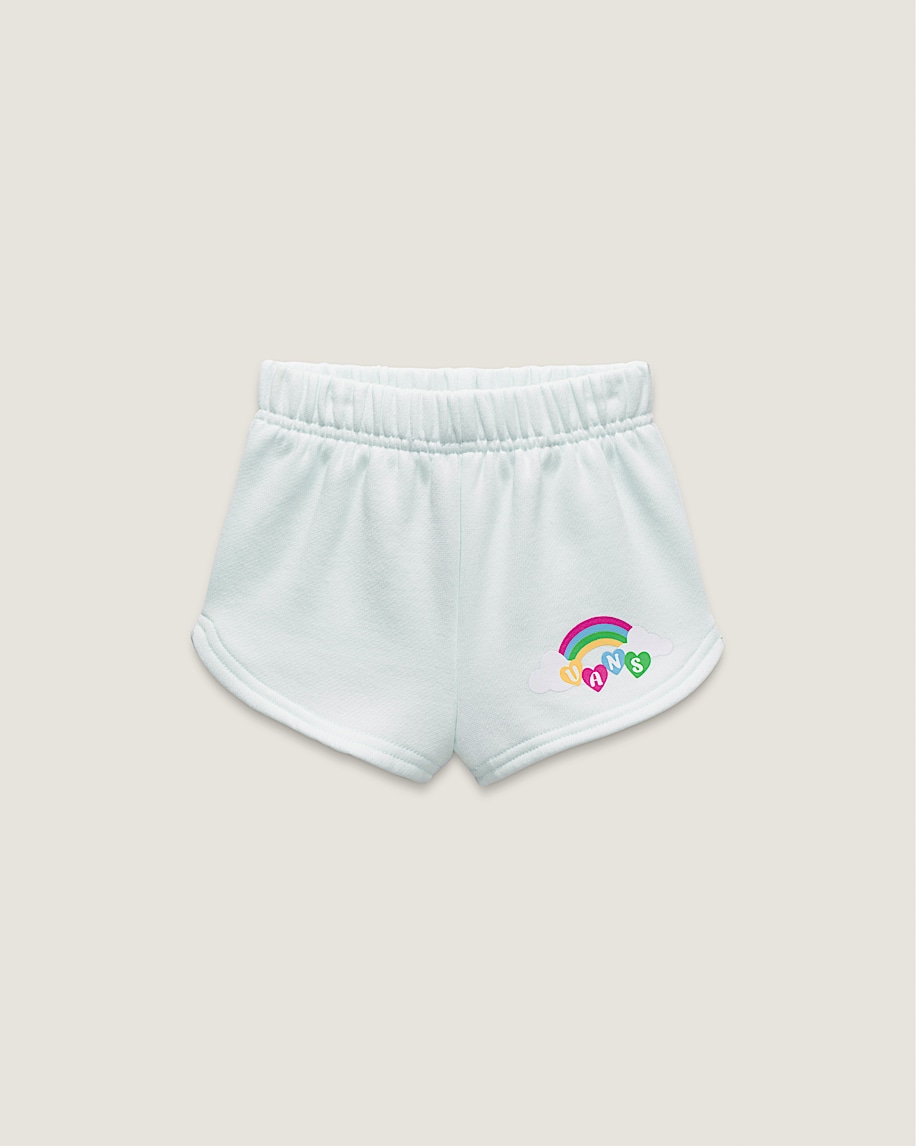 Little Kids Chasse Shorts VANS White Mint FLATLAY