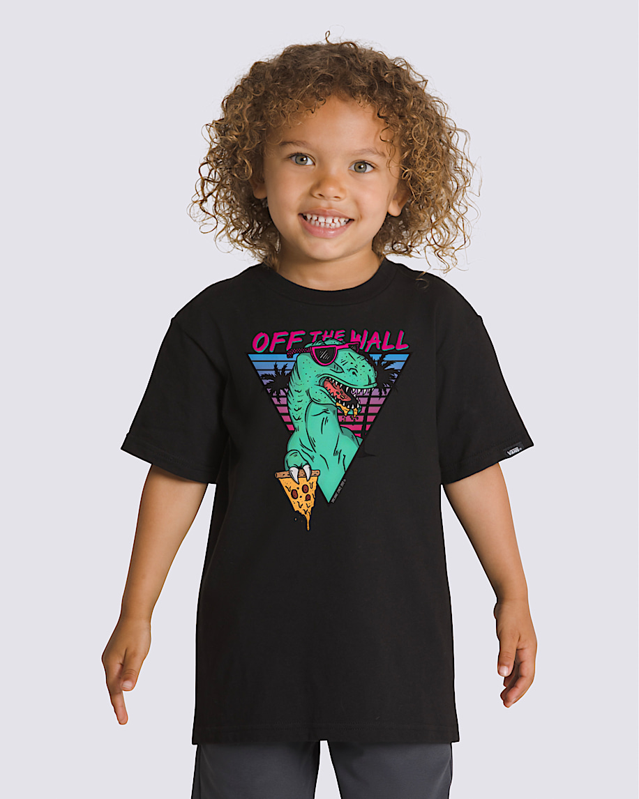 Little Kids Dino Za TShirt VANS Black ALT1