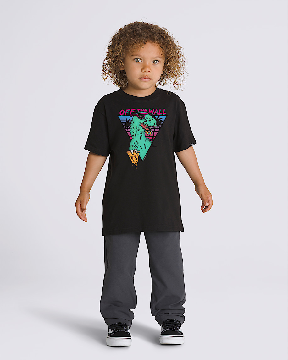 Little Kids Dino Za TShirt VANS Black ALT2