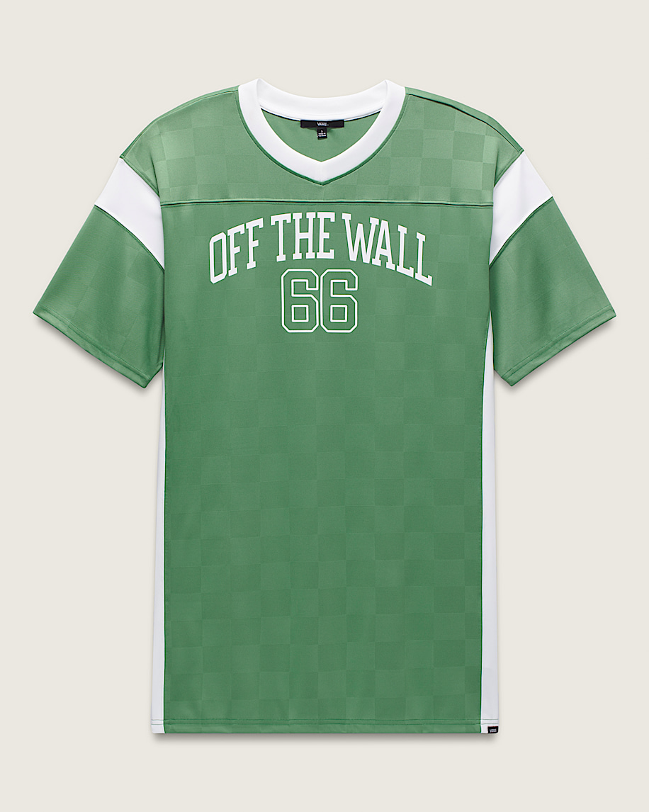 Sixty Sixers Jersey Dress VANS Fairway Green FLATLAY
