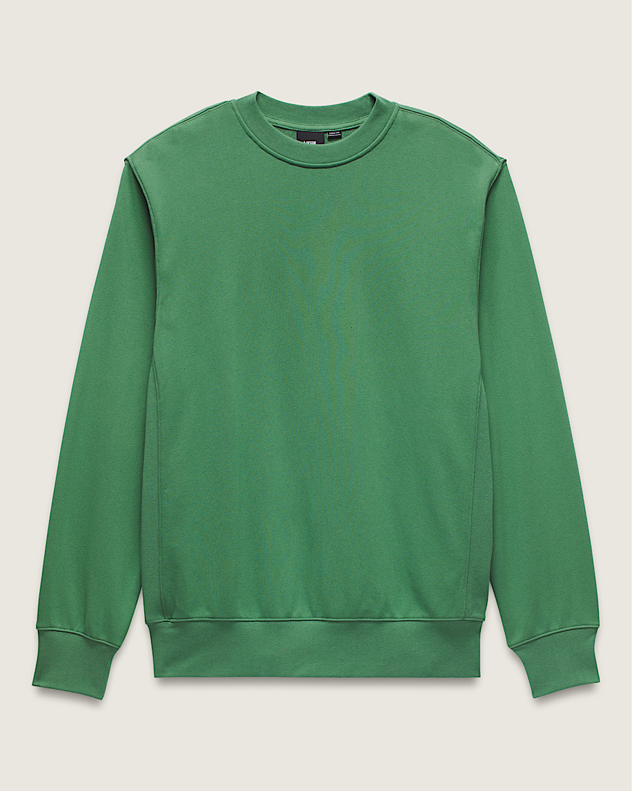 Original Standards Crew Sweatshirt VANS Fairway Green FLATLAY