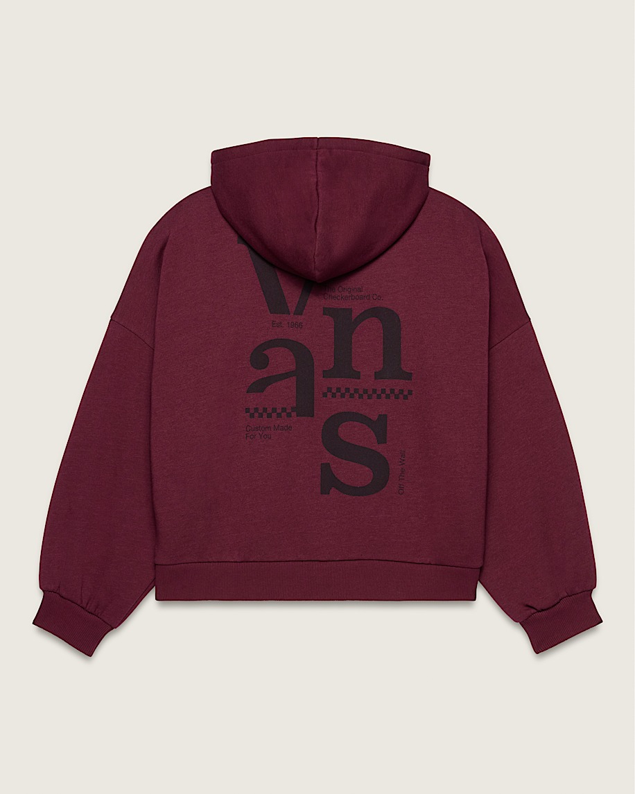 Broken Up Loose Full Zip Hoodie - 1