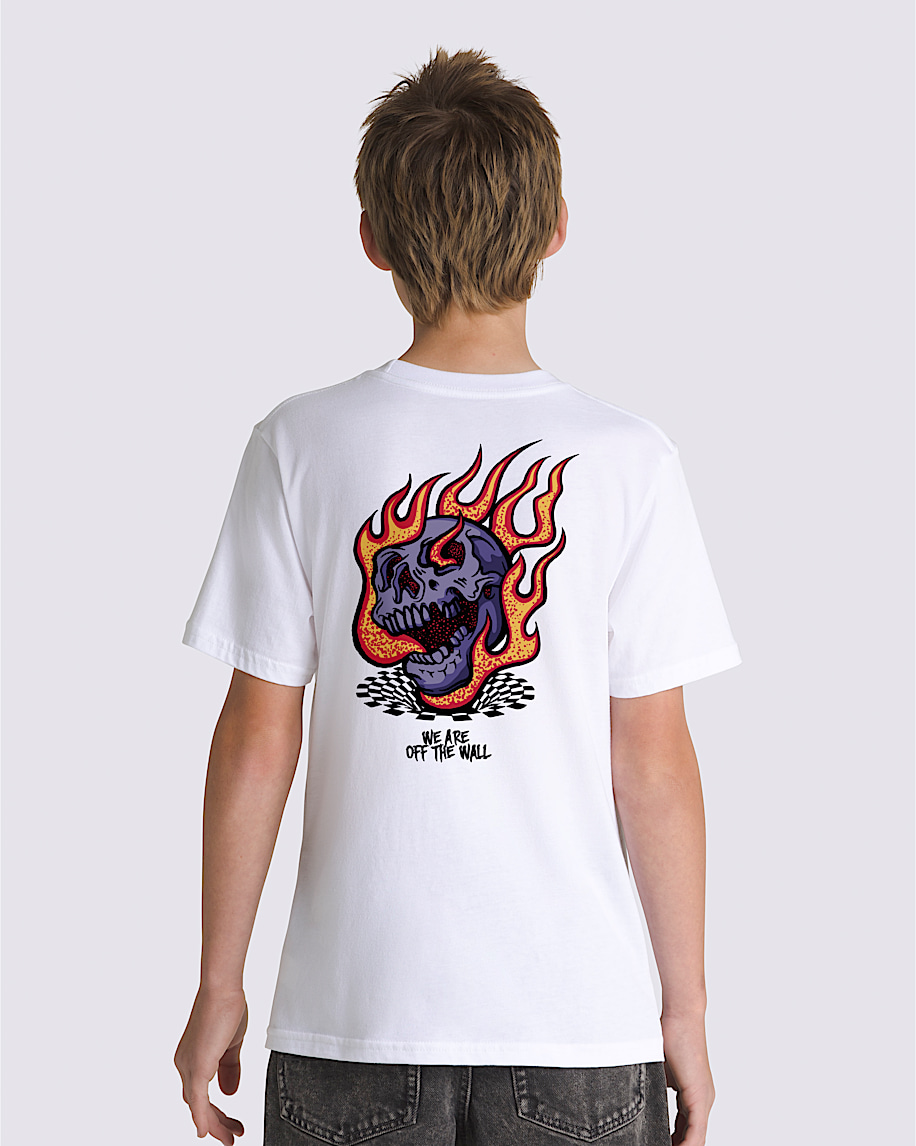 Kids Vortex TShirt VANS White ALT1