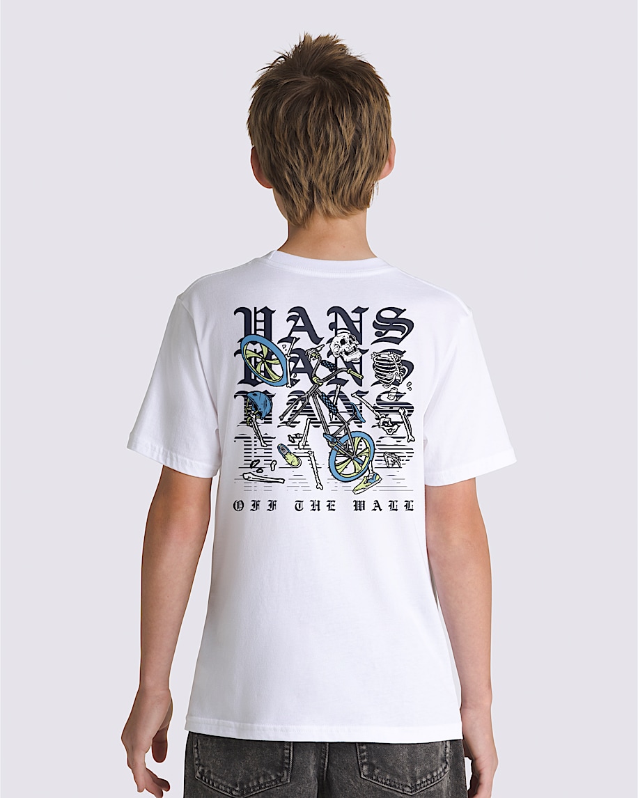 Kids Shattered TShirt VANS White ALT1