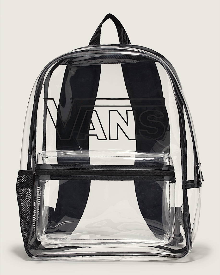 Old Skool Clear Backpack VANS Clear  Black HERO