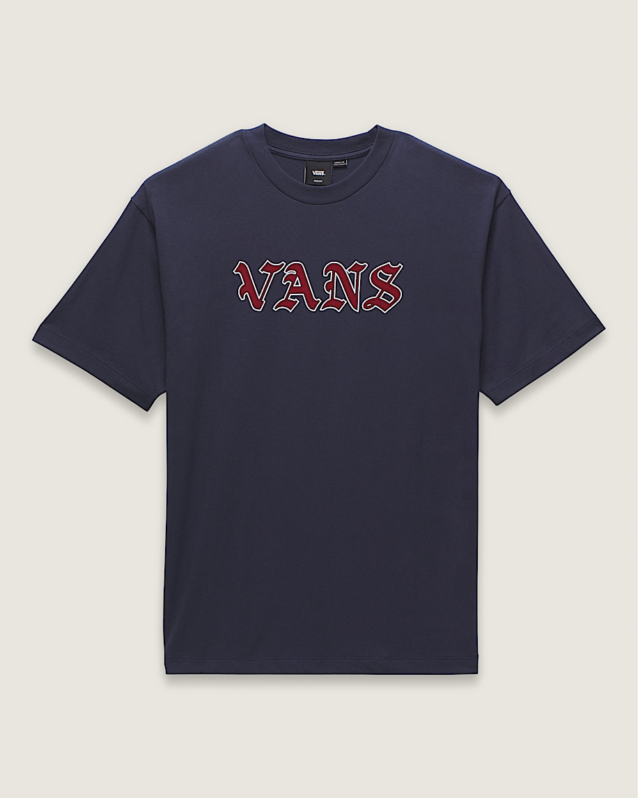 Original Standards Ye Olde Vans TShirt VANS Parisian Night Blue FLATLAY