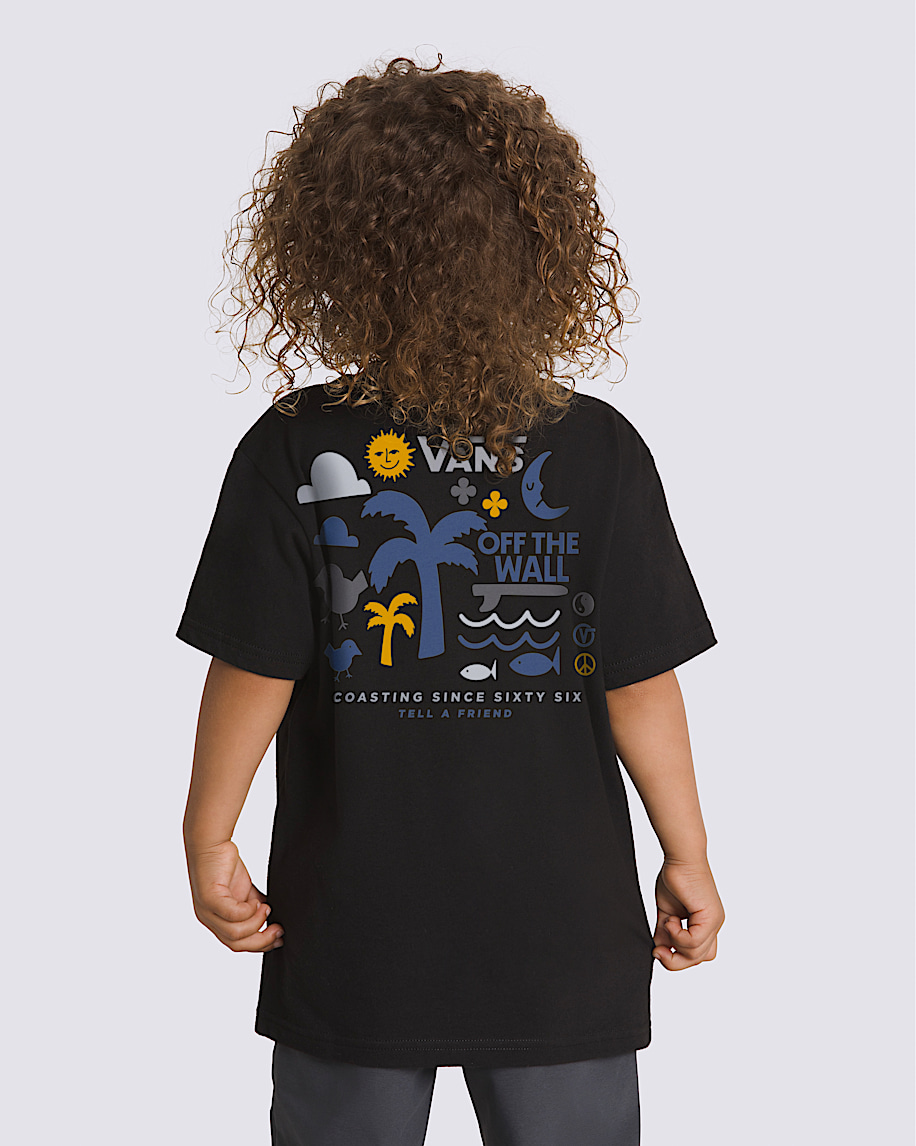 Little Kids Shore View TShirt VANS Black ALT1