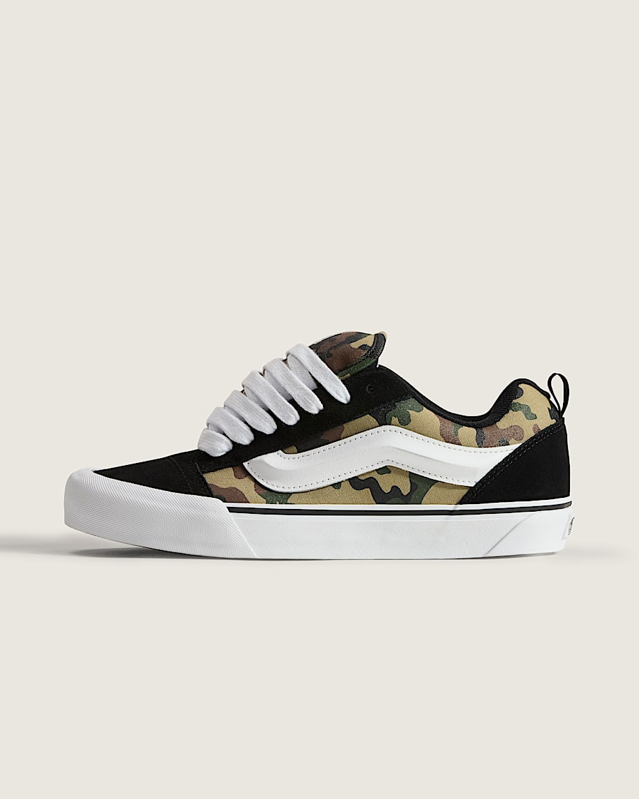 Knu Skool Shoe VANS Camo Jungle Green HERO