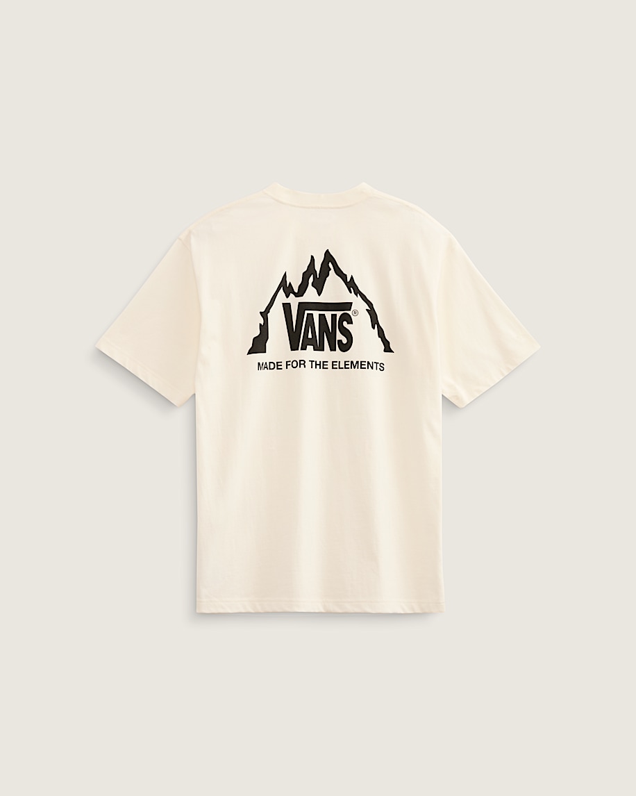 Crestline TShirt VANS Cream White FLATLAY