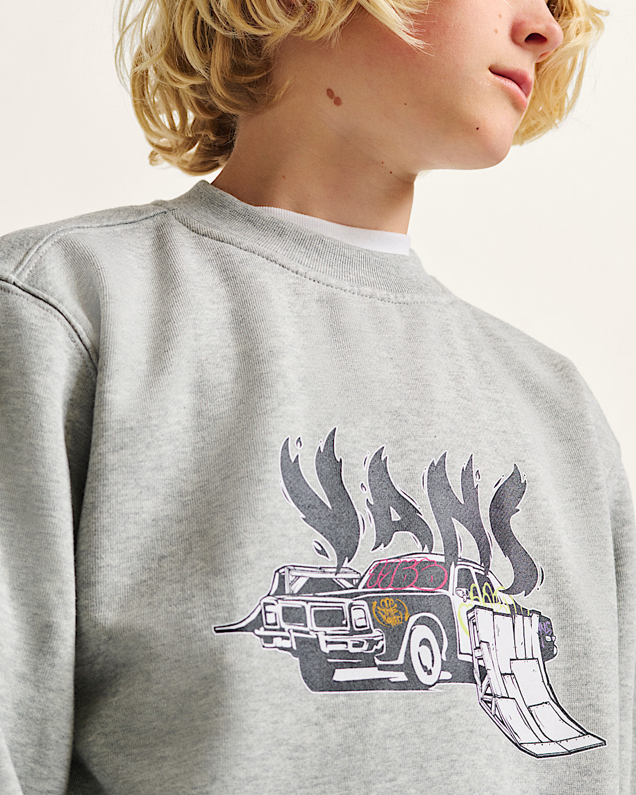Kids Copout Loose Crew Sweatshirt - 5
