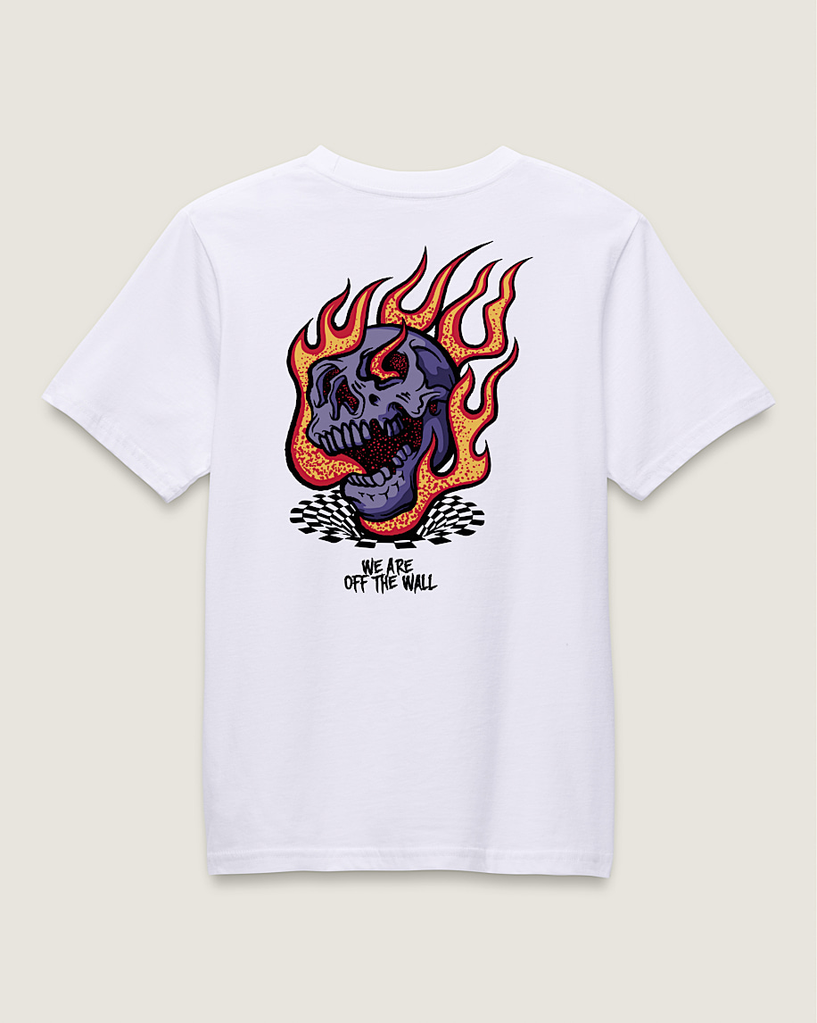 Kids Vortex TShirt VANS White HERO