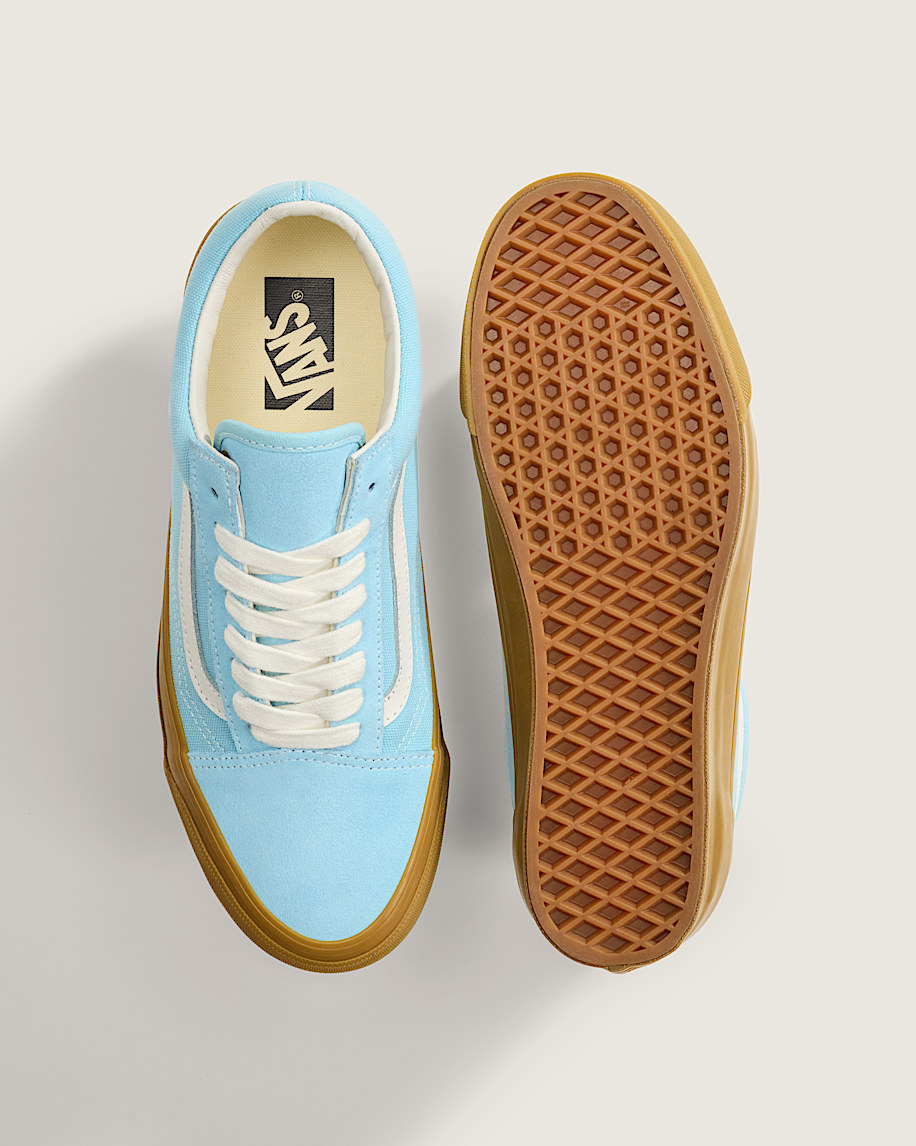 Premium Old Skool Gum Shoe VANS Crystal Blue  Gum ALT4