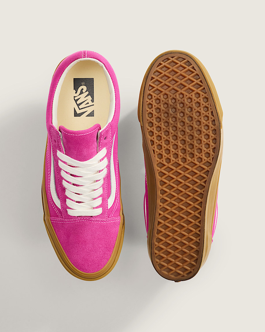 Premium Old Skool Gum Shoe VANS Raspberry Pink  Gum ALT4