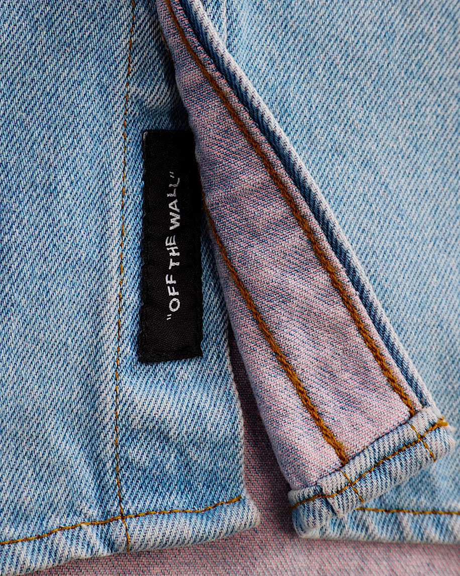 Palmhill Denim Long Sleeve Shirt VANS Light Rinse Blue ALT6