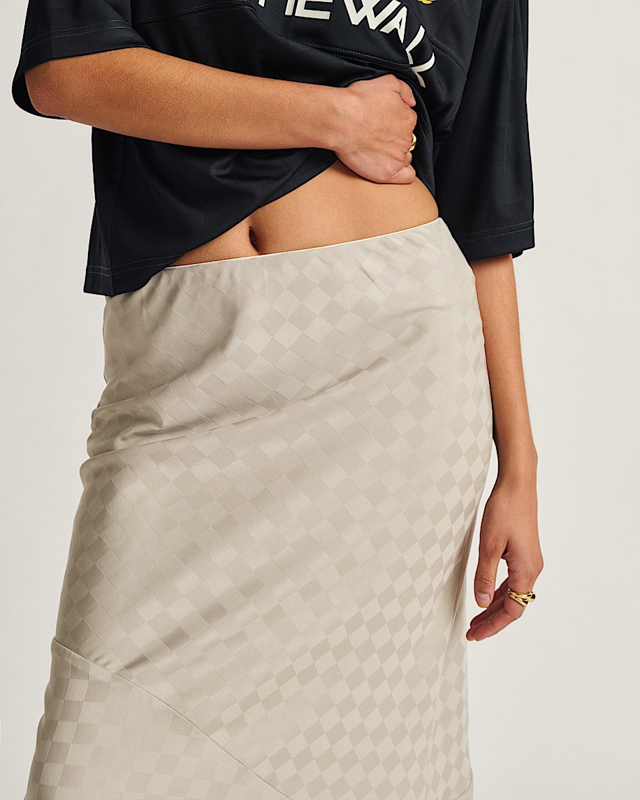 Diana Column Checkerboard Skirt - 5