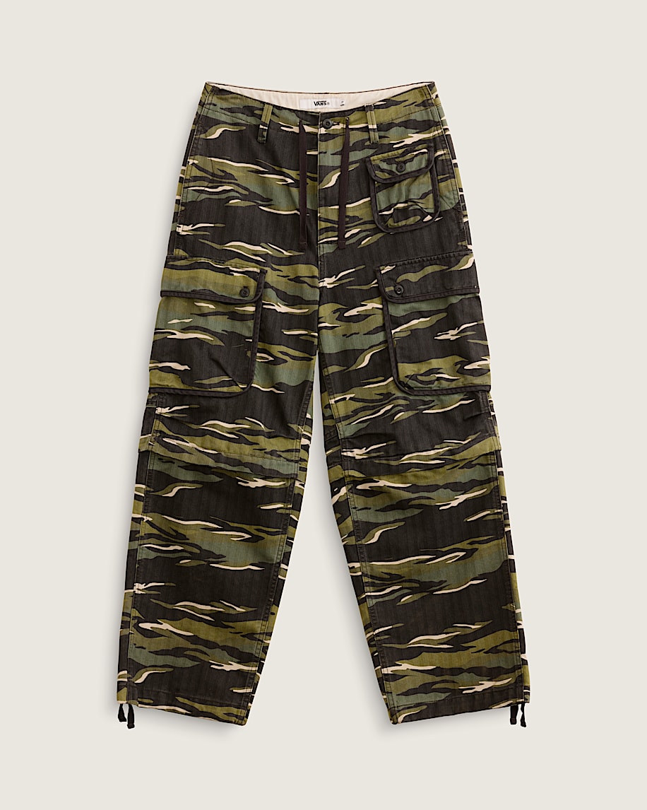 Premium Terrain Cargo Pant VANS Tiger Camo Green HERO