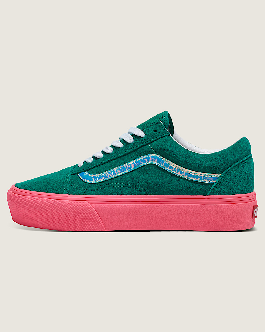 Customs Old Skool Platform Suede Shoe - 1