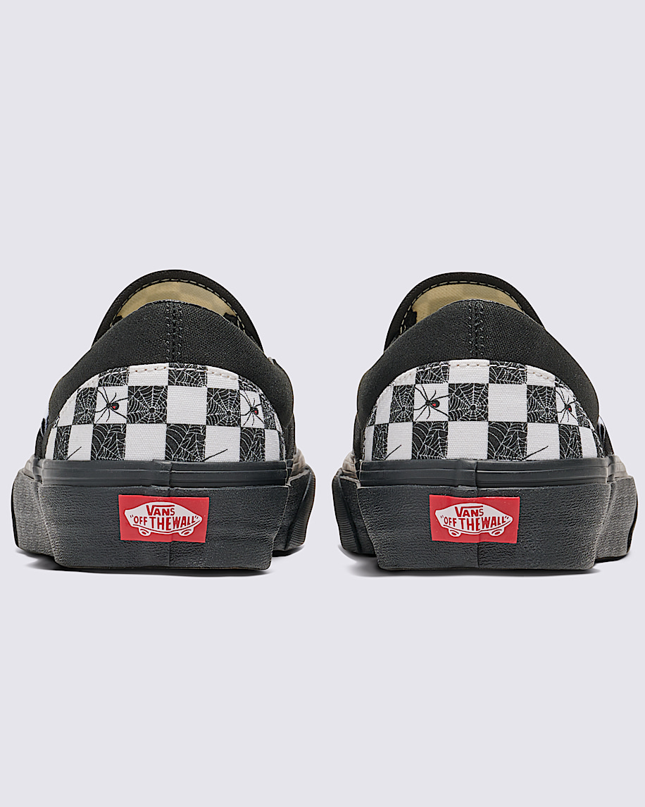Customs Classic Slip-On Halloween Checkerboard Shoe - thumbnail 4