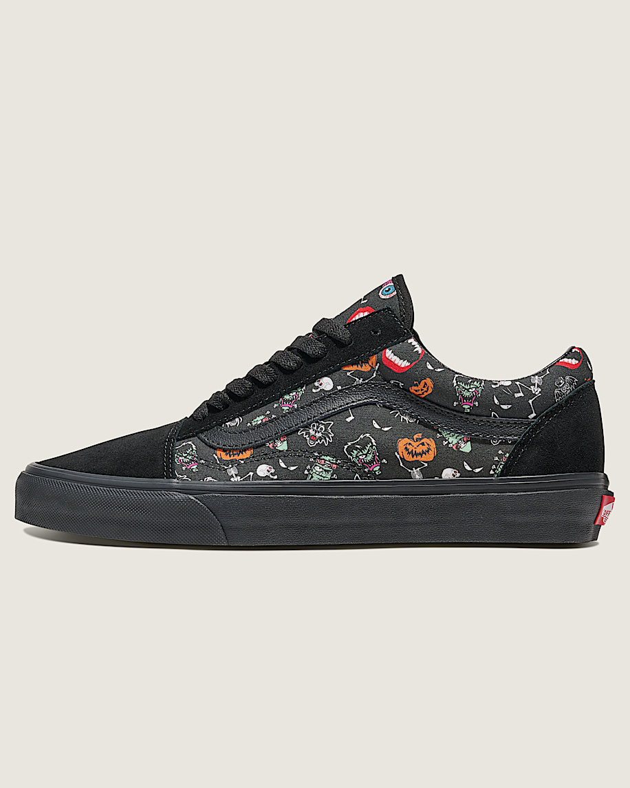Customs Old Skool Halloween Shoe VANS Customs HERO