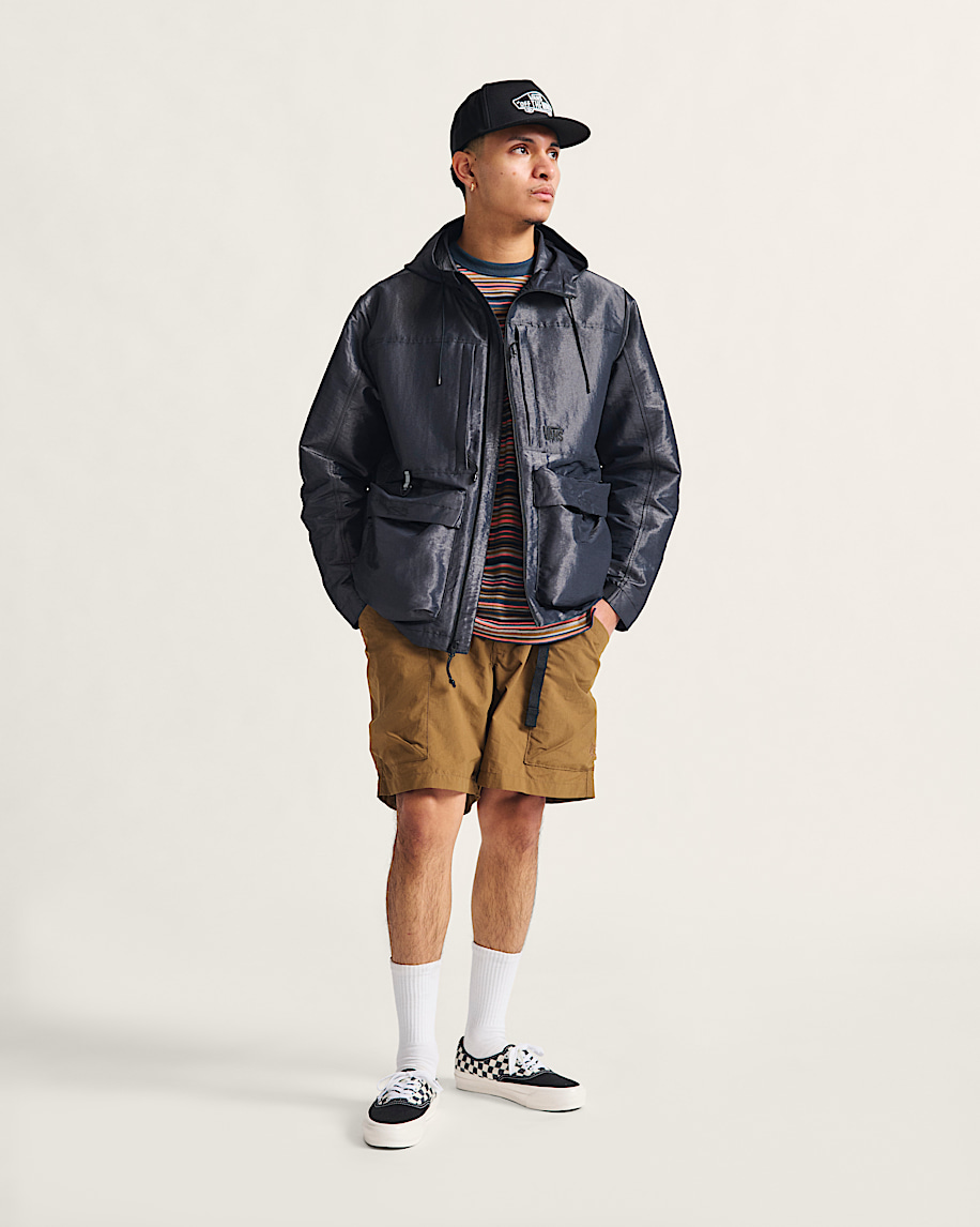 Spectrum Windbreaker Jacket VANS Black ALT4