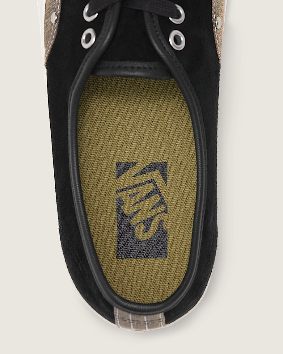 Premium Authentic Shoe VANS Black  Olive Green ALT4