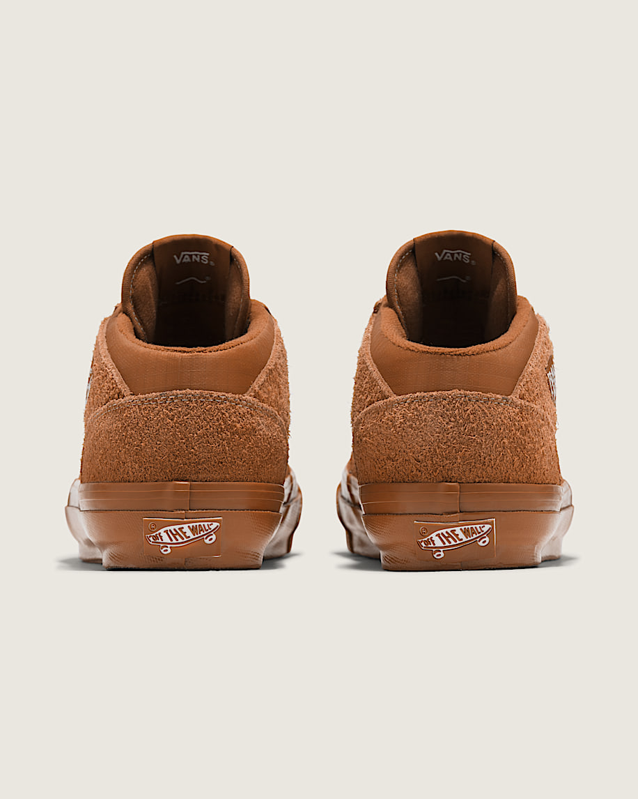Premium Half Cab Suede Shoe VANS Glazed Ginger Brown ALT3
