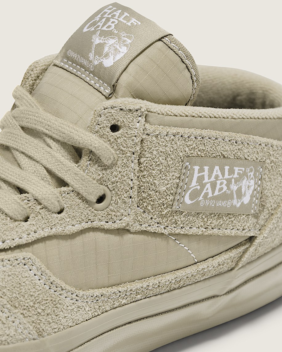 Premium chaussure Half Cab en sude VANS Beige Tan Elm ALT5