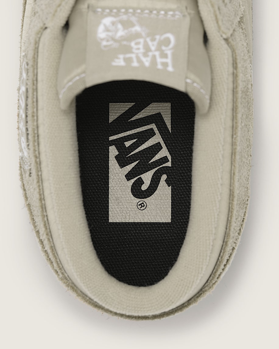 Premium chaussure Half Cab en sude VANS Beige Tan Elm ALT4