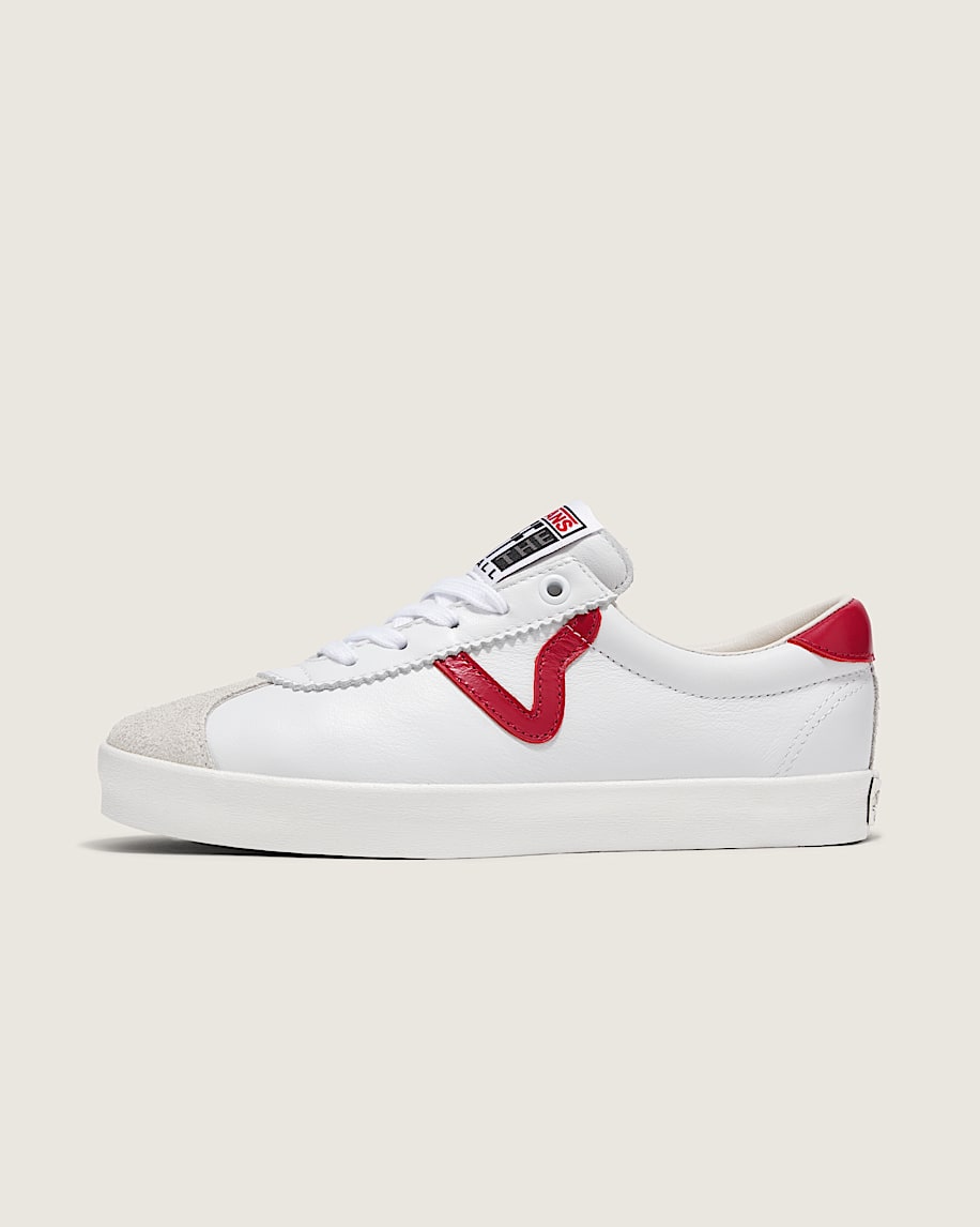 Premium Sport Low 73 Shoe VANS White  Red HERO