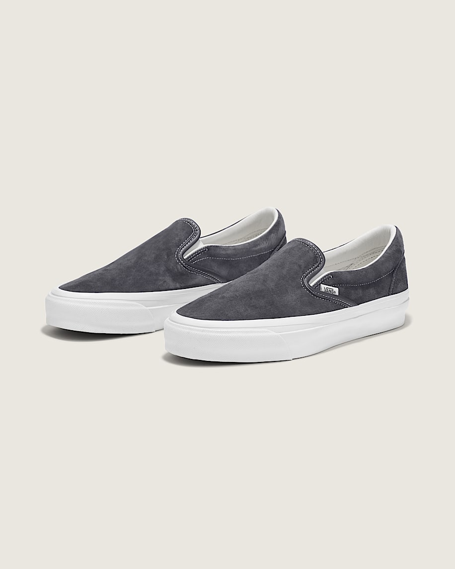 Premium Classic SlipOn Suede Shoe VANS Nine Iron Grey ALT1