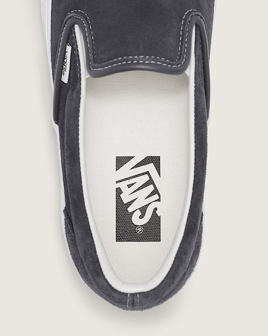 Premium Classic SlipOn Suede Shoe VANS Nine Iron Grey ALT4