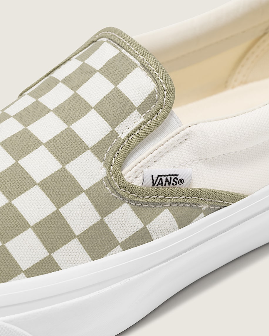 Premium Classic Slip-On Checkerboard Shoe - 6