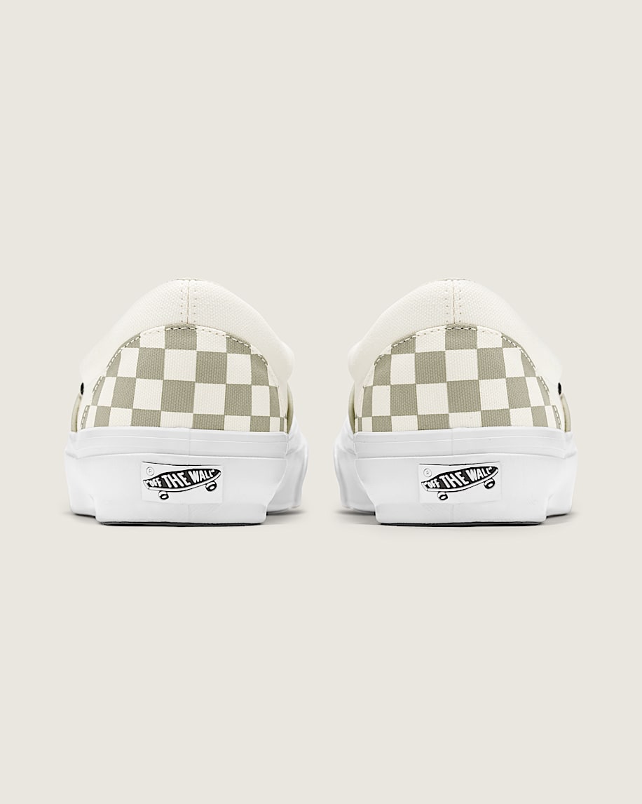 Premium Classic Slip-On Checkerboard Shoe - 4
