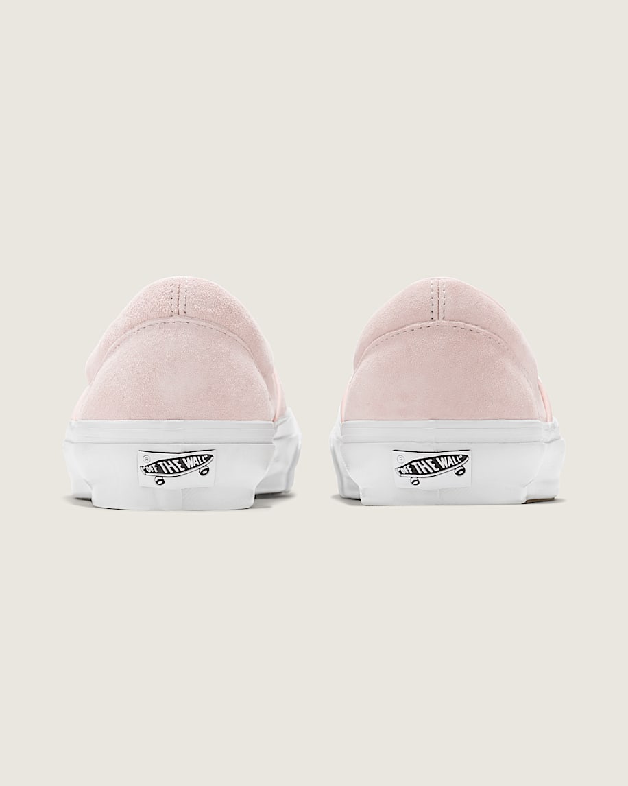 Premium Classic SlipOn Suede Shoe VANS Sepia Rose Pink ALT3