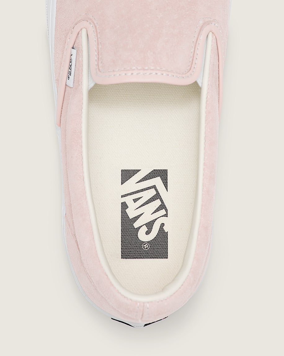 Premium Classic SlipOn Suede Shoe VANS Sepia Rose Pink ALT4