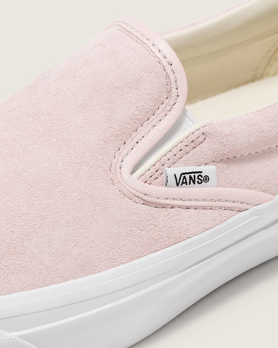 Premium Classic SlipOn Suede Shoe VANS Sepia Rose Pink ALT5