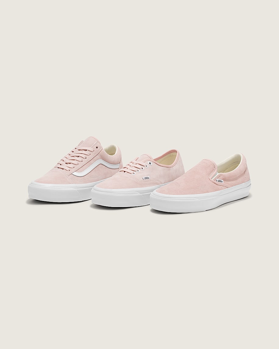 Premium Classic SlipOn Suede Shoe VANS Sepia Rose Pink ALT6