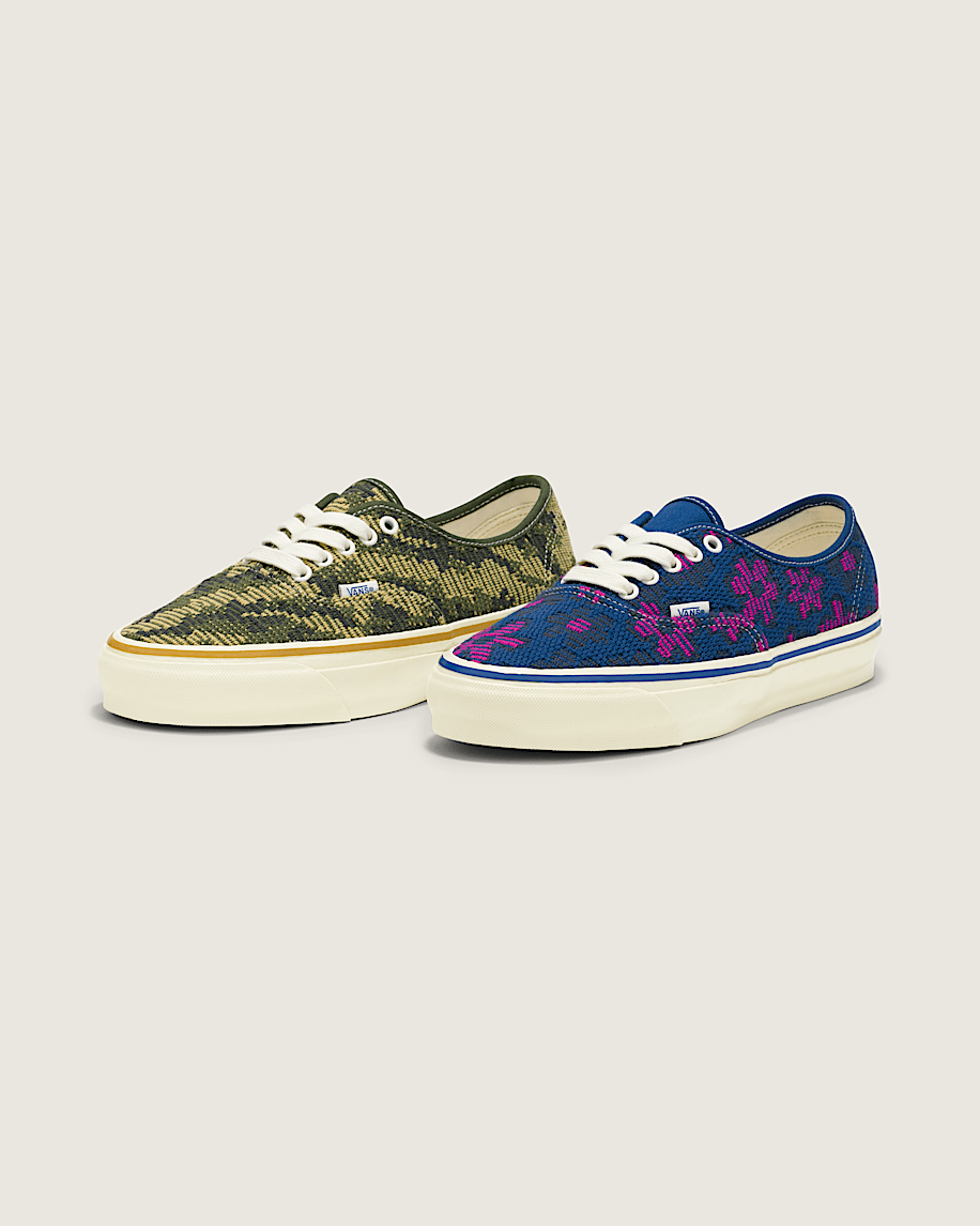 Premium Authentic Shoe in Antique Gold / Green | Vans