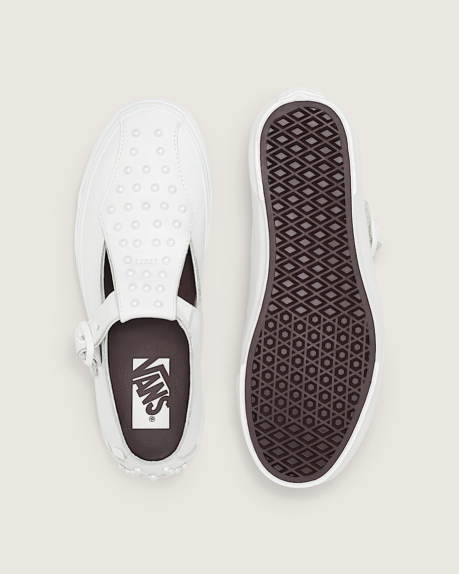 Premium Mary Jane Pearlized Shoe VANS White ALT2
