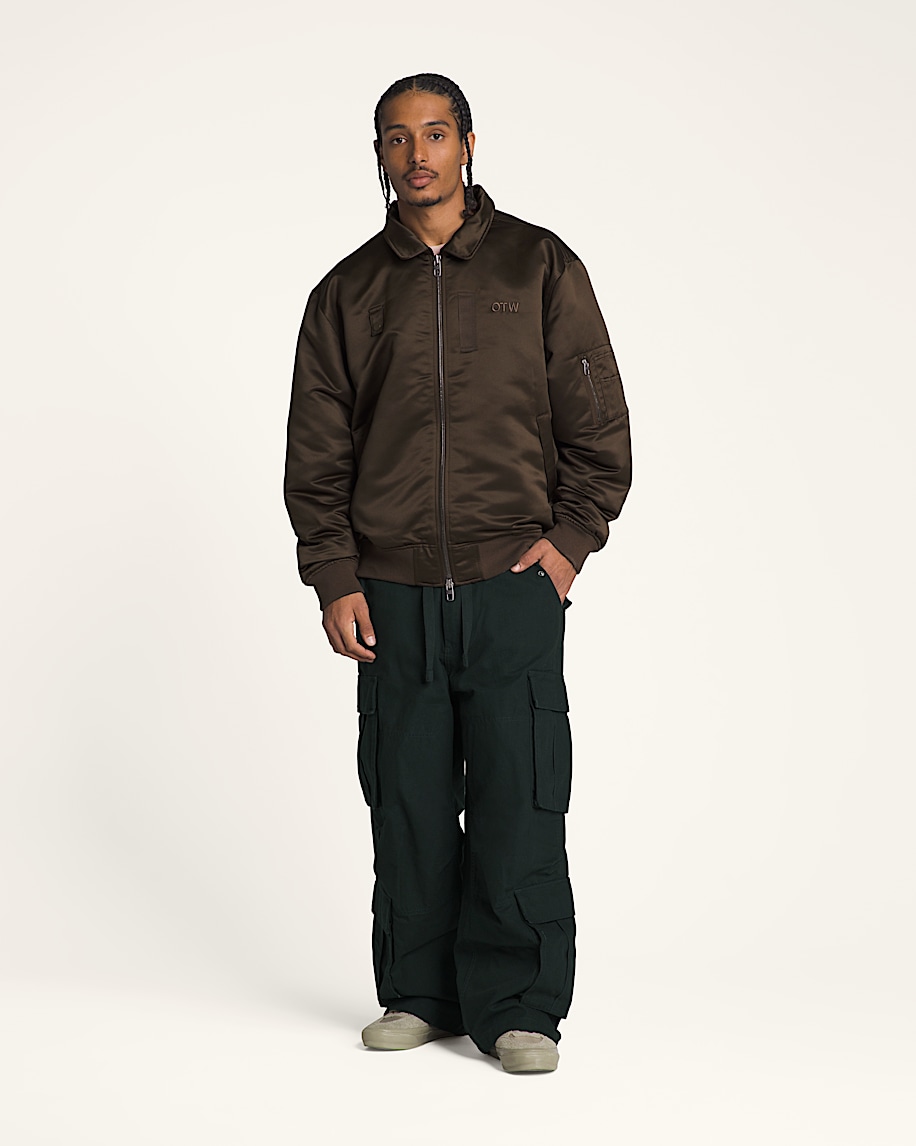 OTW Satin Bomber Jacket - 2