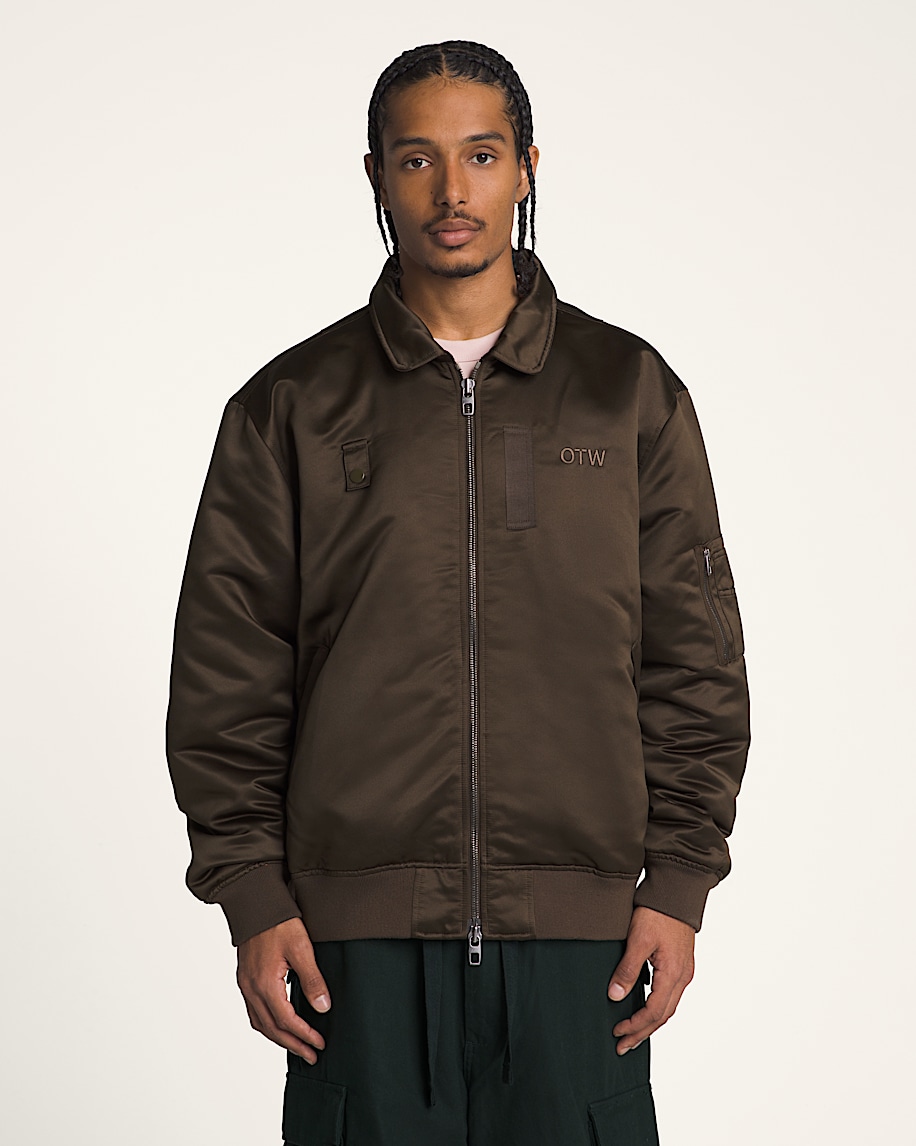 OTW Satin Bomber Jacket - 4