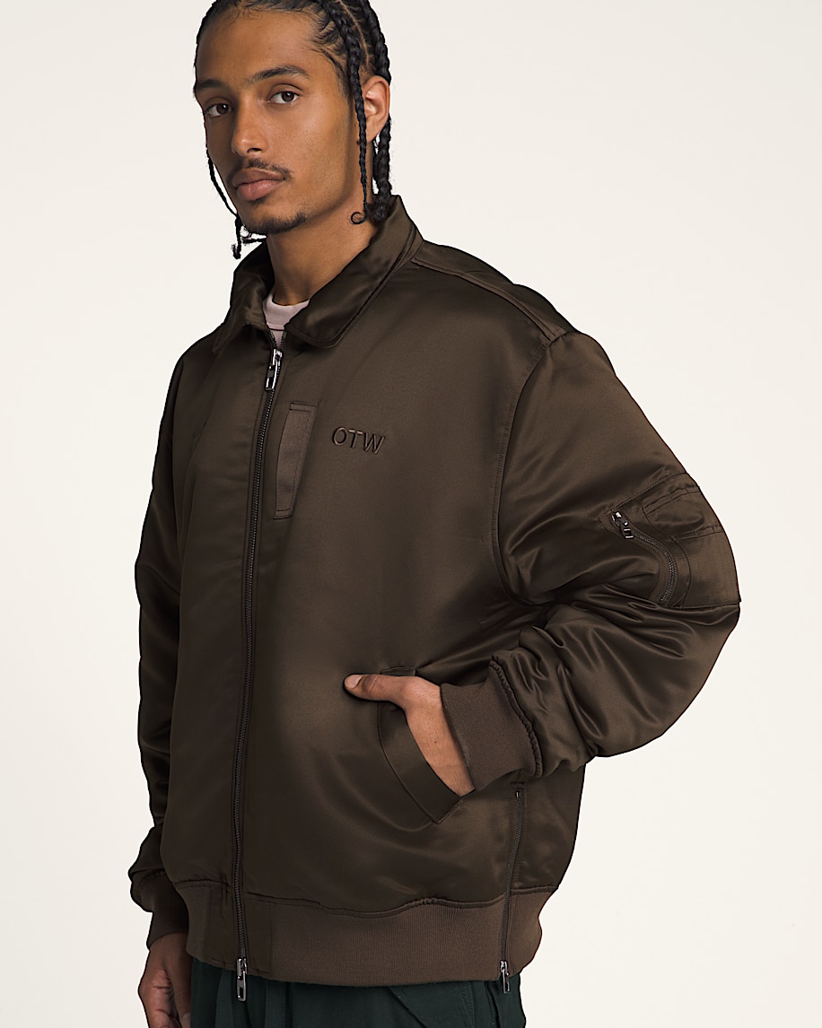 OTW Satin Bomber Jacket - 7