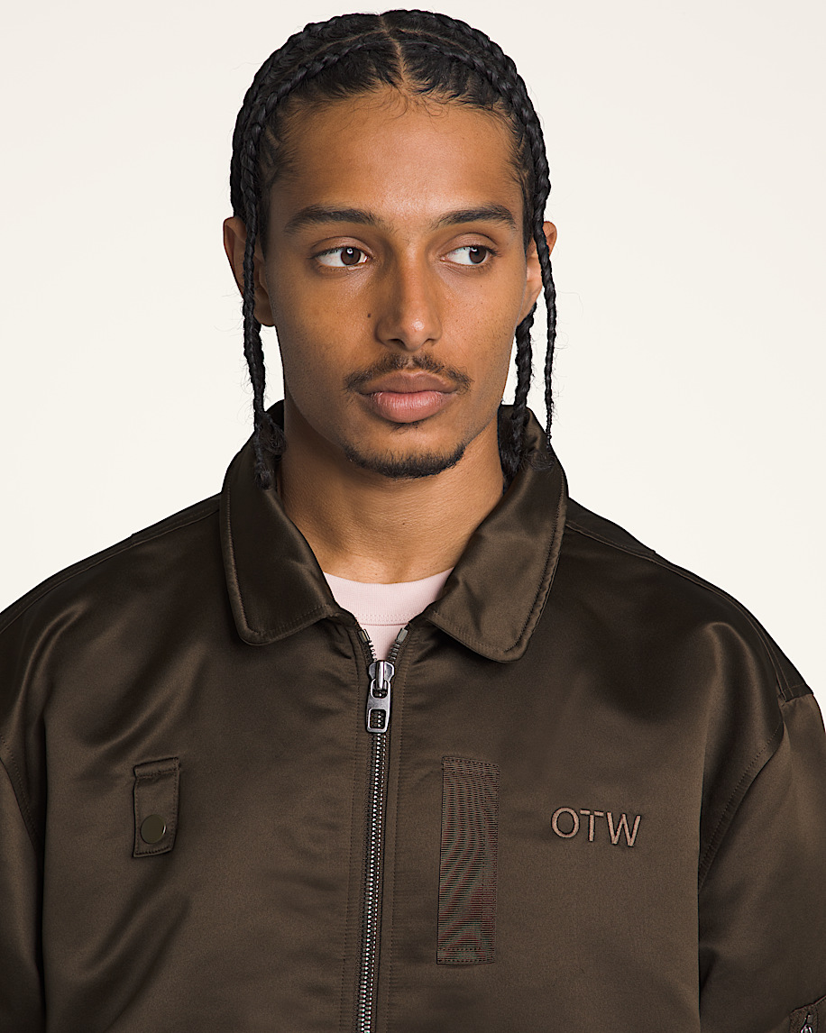 OTW Satin Bomber Jacket - 8