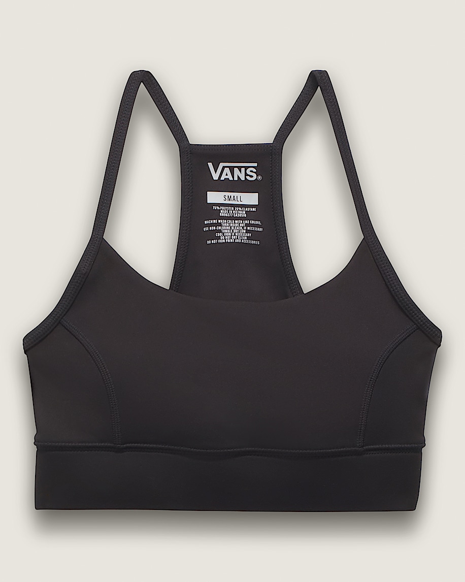 Crosspath Bra VANS Black FLATLAY