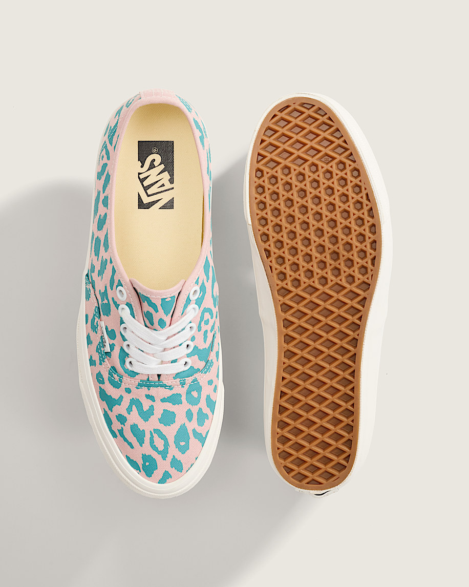 Premium Authentic Shoe VANS Cheetah Sepia Rose Pink  Blue ALT4