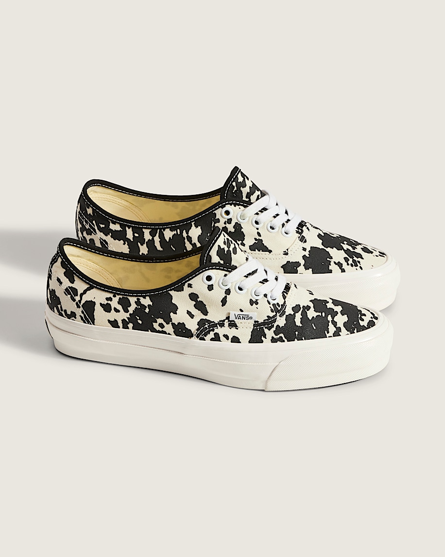 Premium Authentic Shoe VANS Cow Black  White ALT3