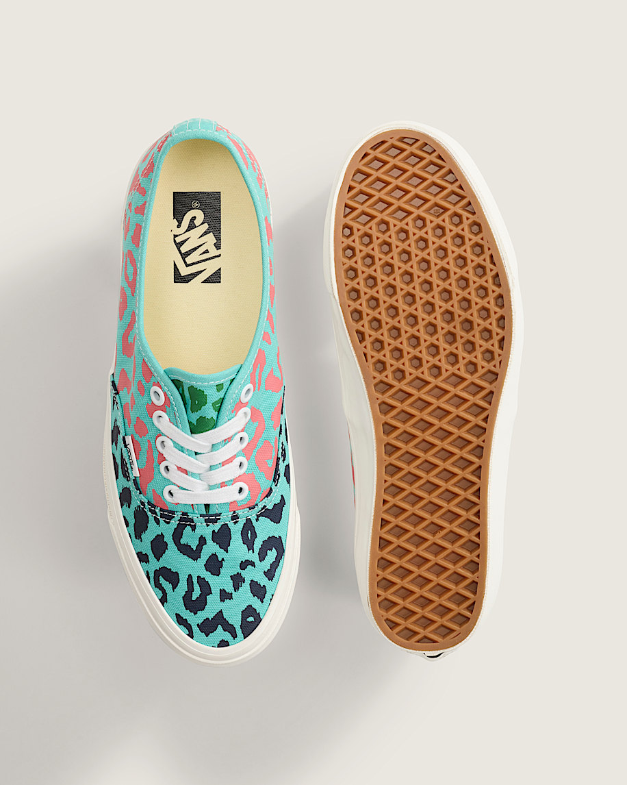 Premium Authentic Shoe VANS Cheetah Pool Blue ALT4