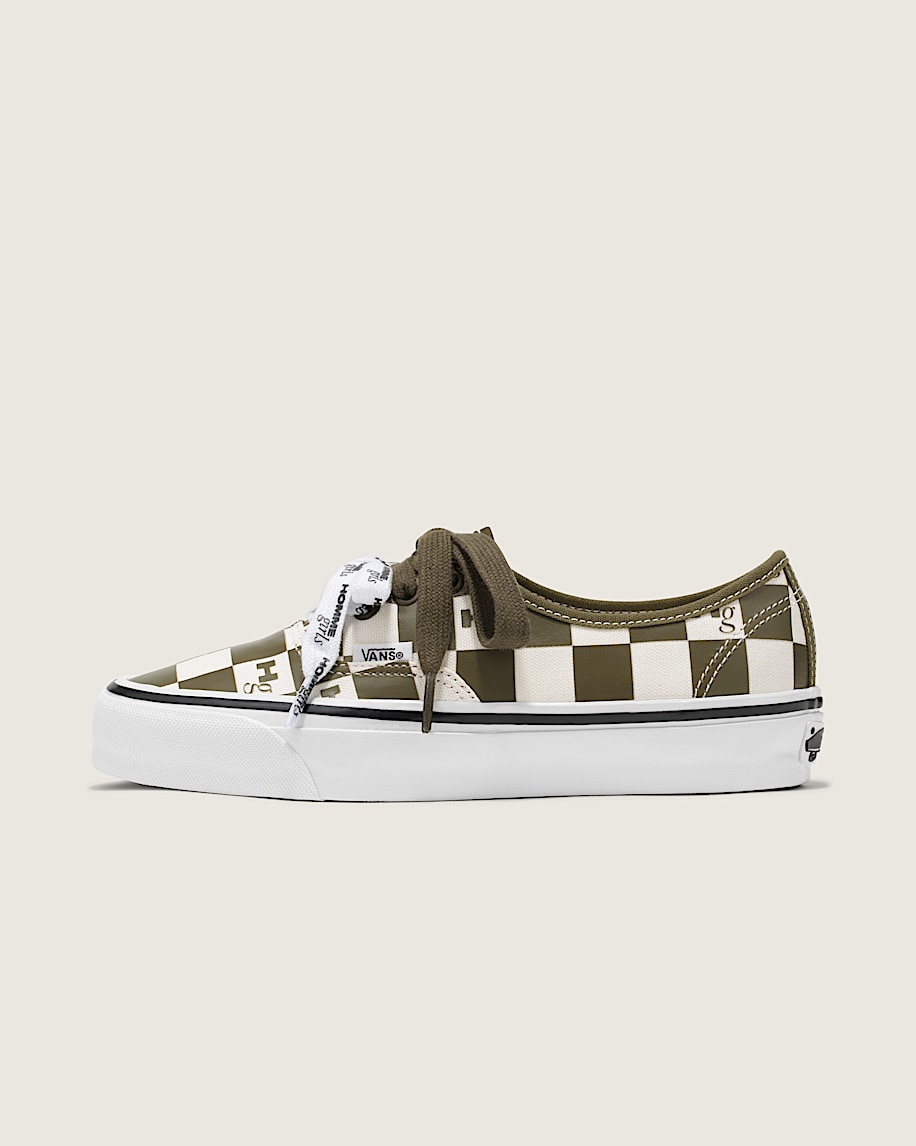 OTW by Vans X HommeGirls Authentic 44 VANS Checkerboard Military Green HERO